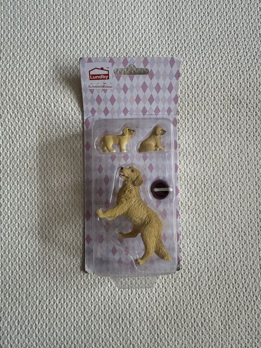 Lundby сімʼя собак, собака, фігурки для лялькового будинку, оригінал