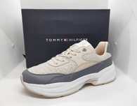 Кожаные EU41 26см кроссовки хайтопы Tommy Hilfiger оригинал