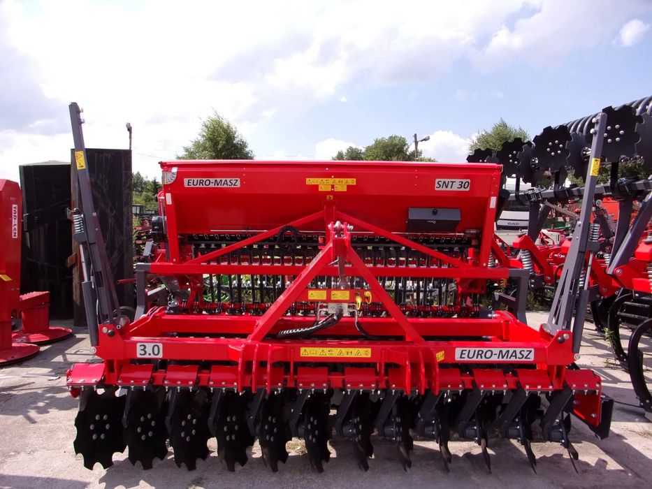 Meprozet Siewnik talerzowy, stopkowy-redlicowy, SR25/SRT25, SR27/SRT27, SR30/SRT30, S107, S107T, poplonów S119, nabudowany SNT30 agregat uprawowo siewny Euro-Masz, Akpil, Agro-Masz