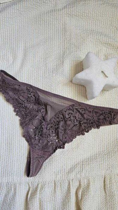 Коричневі трусики бавовна