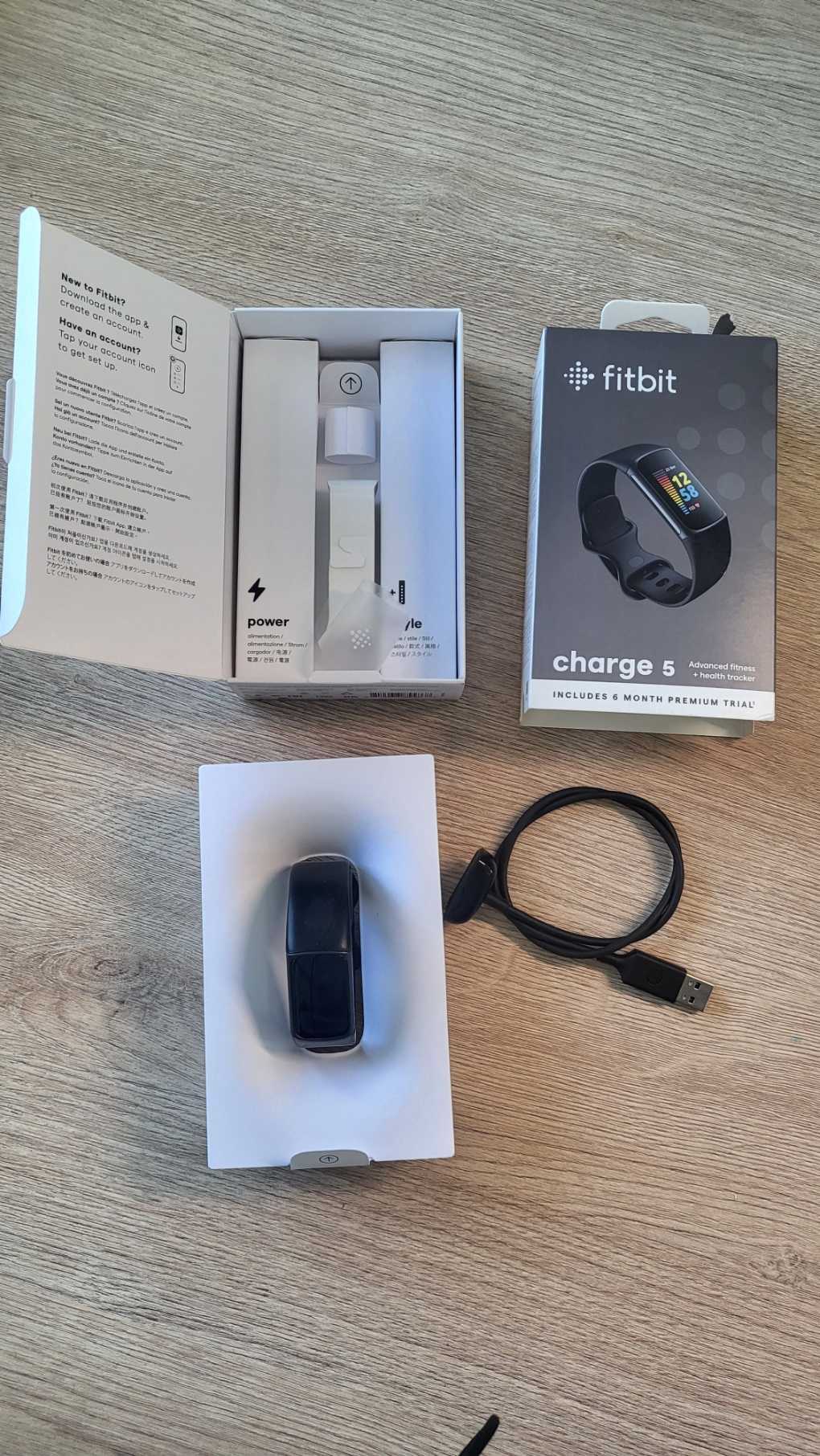 Opaska sportowa smartband Fitbit charge 5