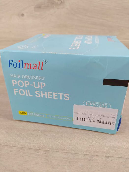 Foilmall Pop up Folia aluminiowa 500 arkuszy OPIS