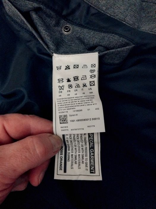 Куртка піджак Boss orange L заміри.