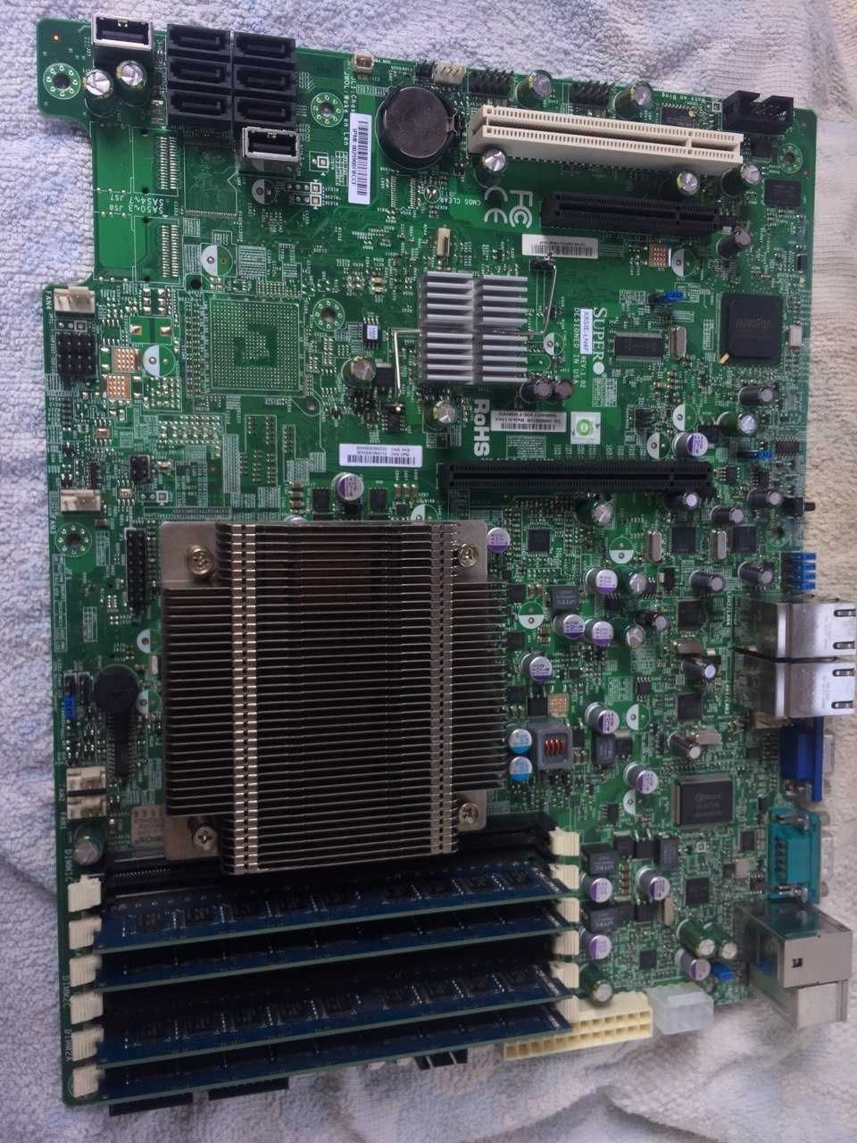 Серверна материнська плата Supermicro  X8SIE-LN4F (однопроцесорна)