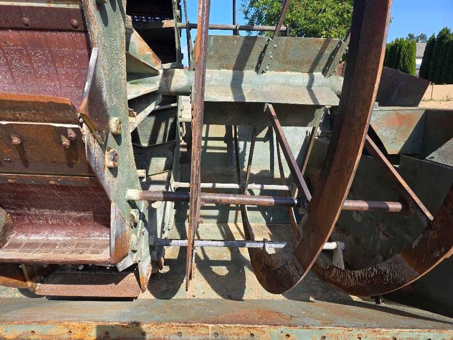 Koło odwadniające, odwadniacz do piasku z wstęgami wysokość ok 3m