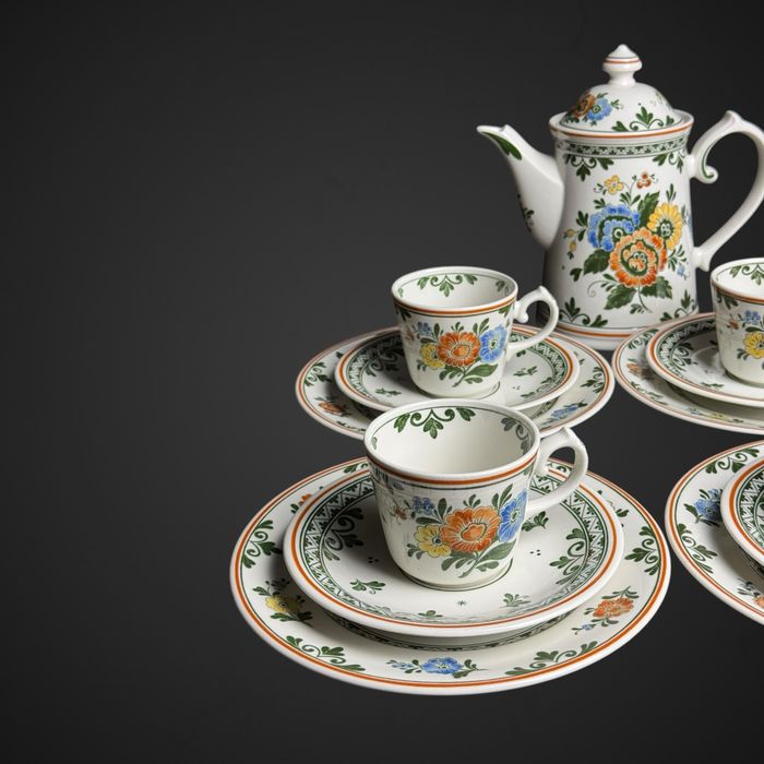 Serwis Villeroy & Boch Alt Amsterdam kolorowe kwiaty B5/011103