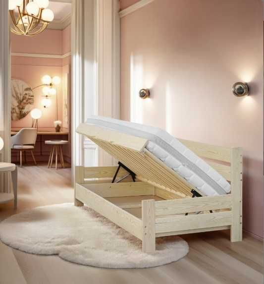 SELECT 120x200 łóżko podnoszone ze skrzynią +150 kg dowolny wymiar