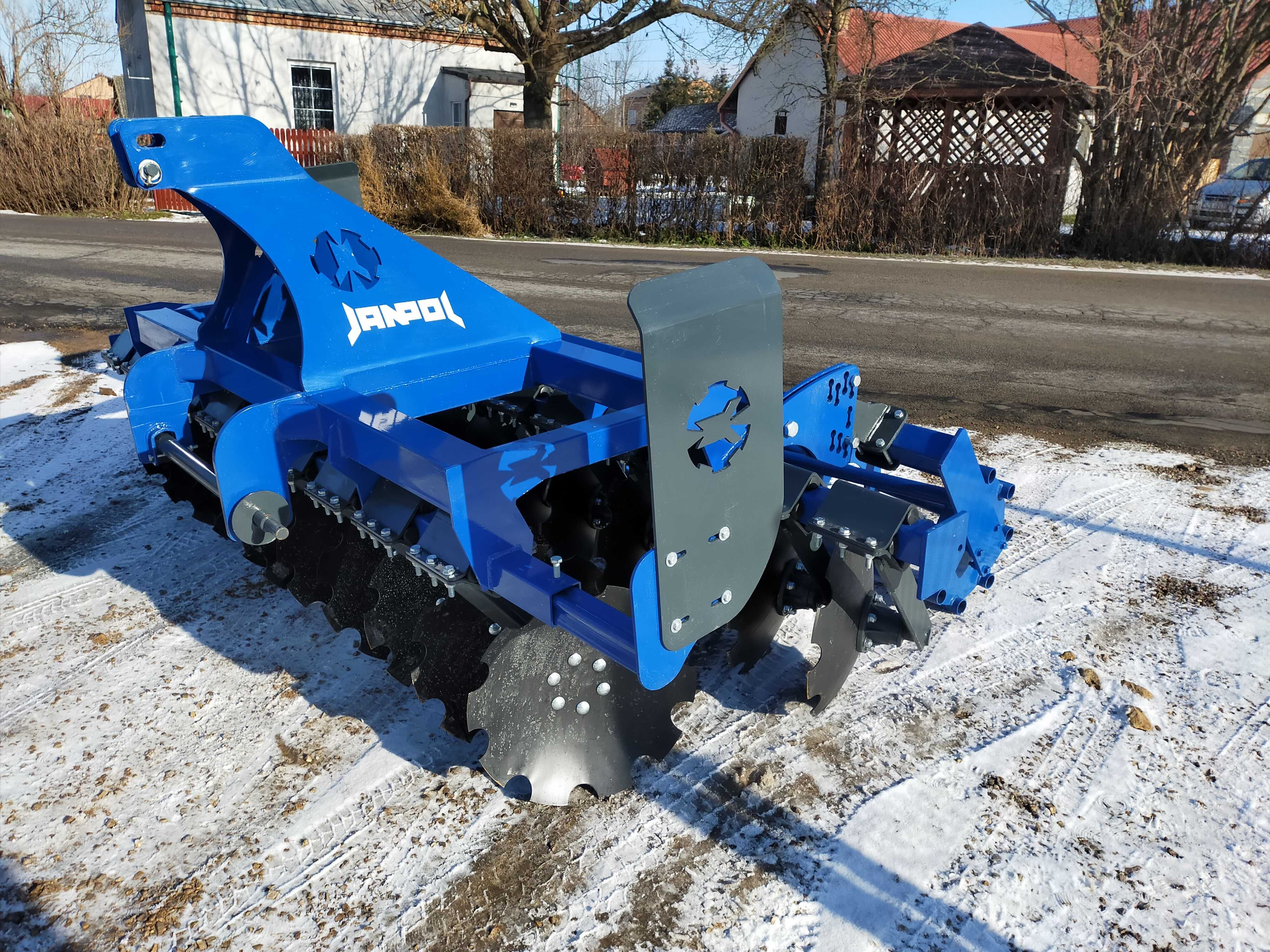 TALERZÓWKA Brona talerzowa 1,6-3m LEKKA talerz 510/rura/struna JANPOL