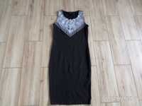 śliczna czarna sukienka-AMISU-rozmiar-36/38-S-uk-8