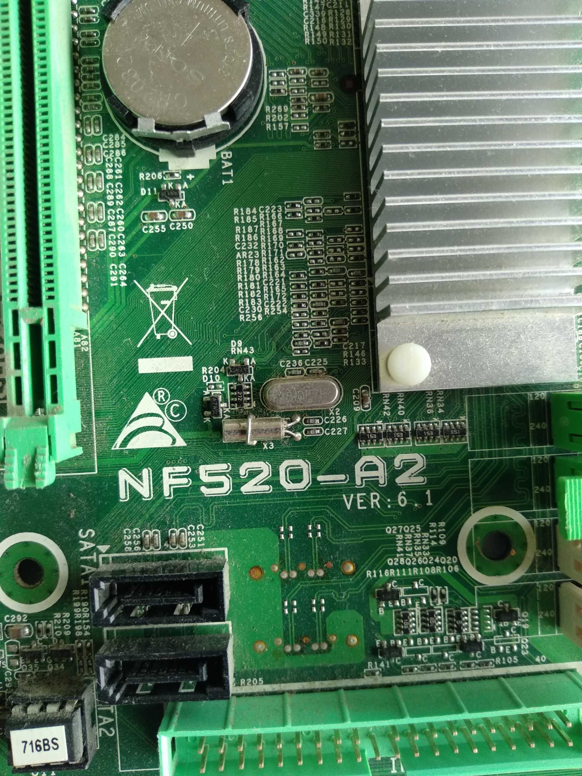 Материнская плата Biostar и процессор AMD
