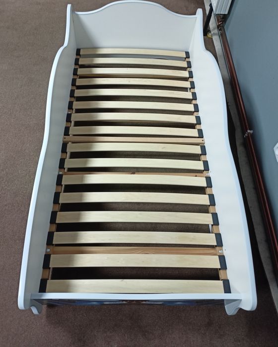 Łóżko dziecięce Psi Patrol + materac – bajkowe łóżko dla dziecka