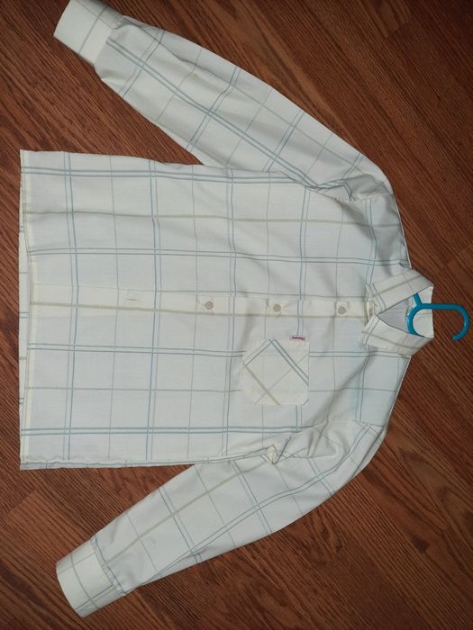 koszula 134, marynarka 140