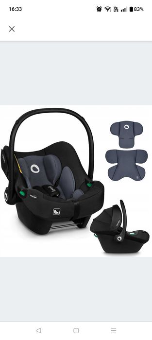 Nosidełko Lionelo Astrid i-size nowe