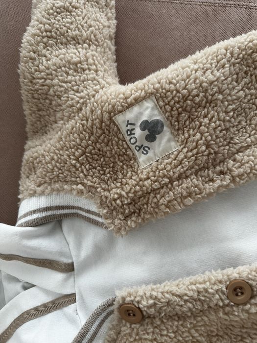 Куртка тедді і кофта, світшот 74,6-9 місяців