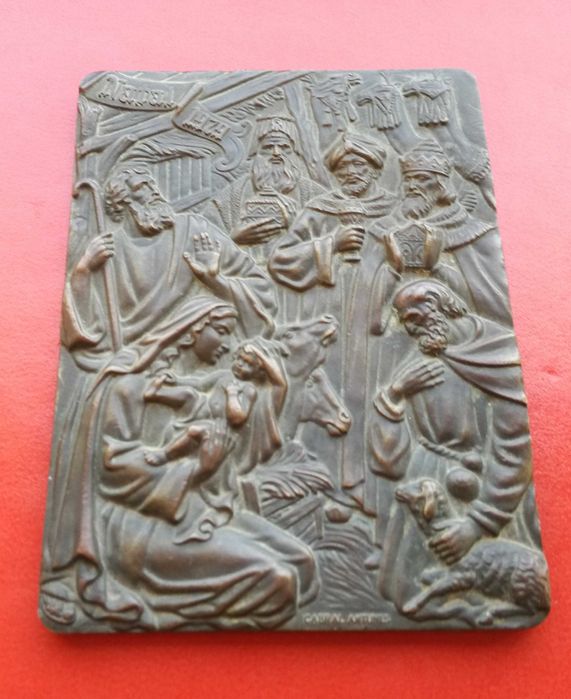 Lote de Medalhas - Placas de Natal (Bronze).