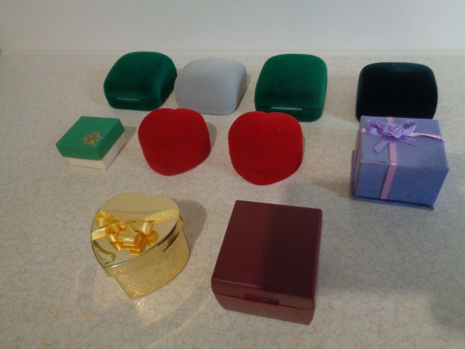 pudełko aksamitne opakowania pudełka na biżuterię na prezent
