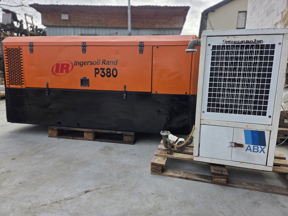 Дизельний компресор ingersoll rand xp380 10×10 для бурової, піскоструя