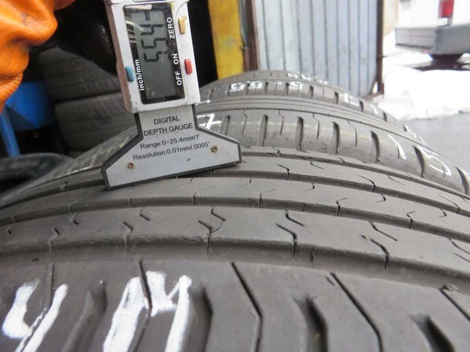 215/55 R17 94V Continental EcoContact5 літо 4штуки шини бу