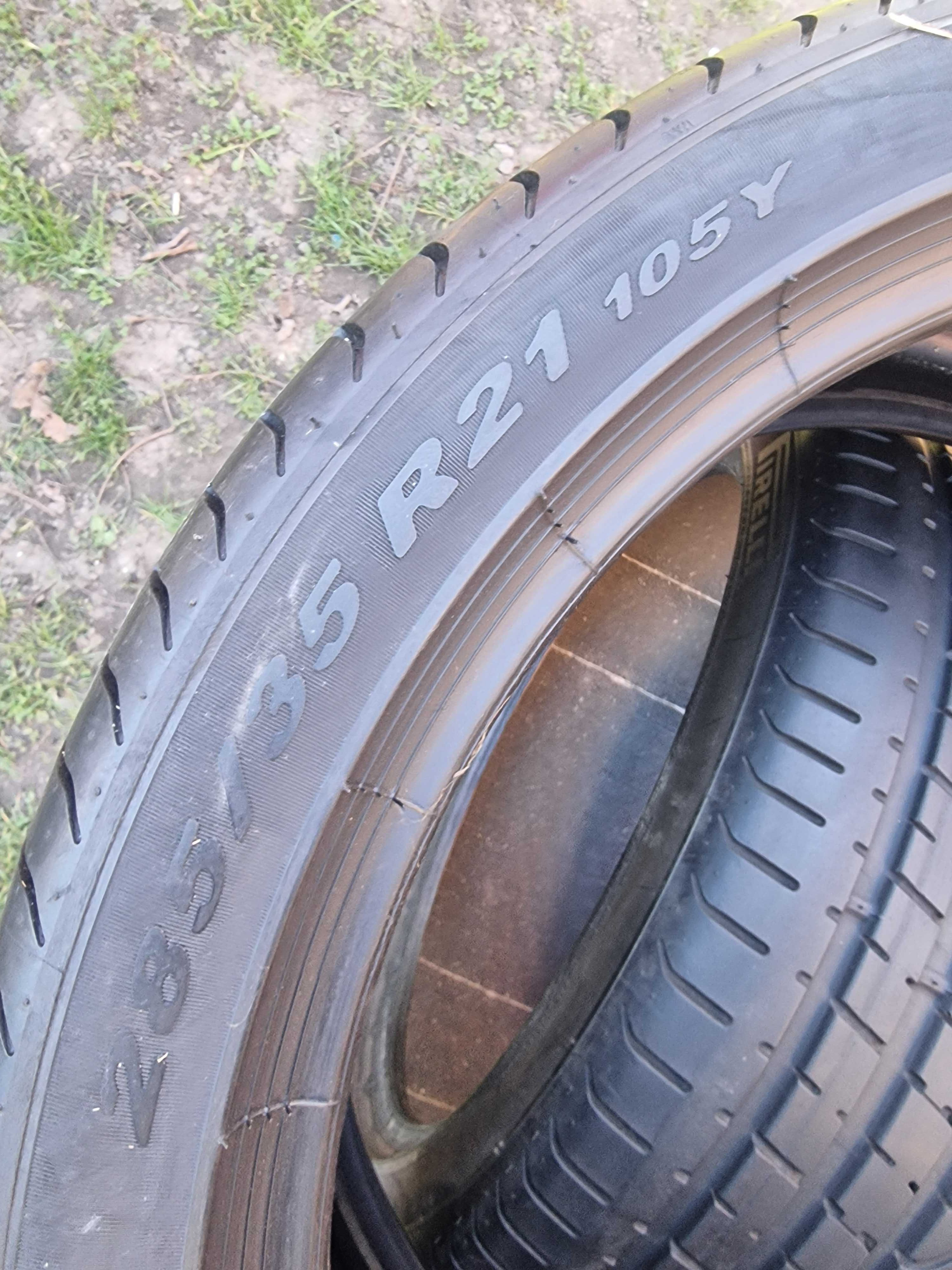 285/35/21 Pirelli p zero RSC run flat super 1 szt 6,5mm z 19r.