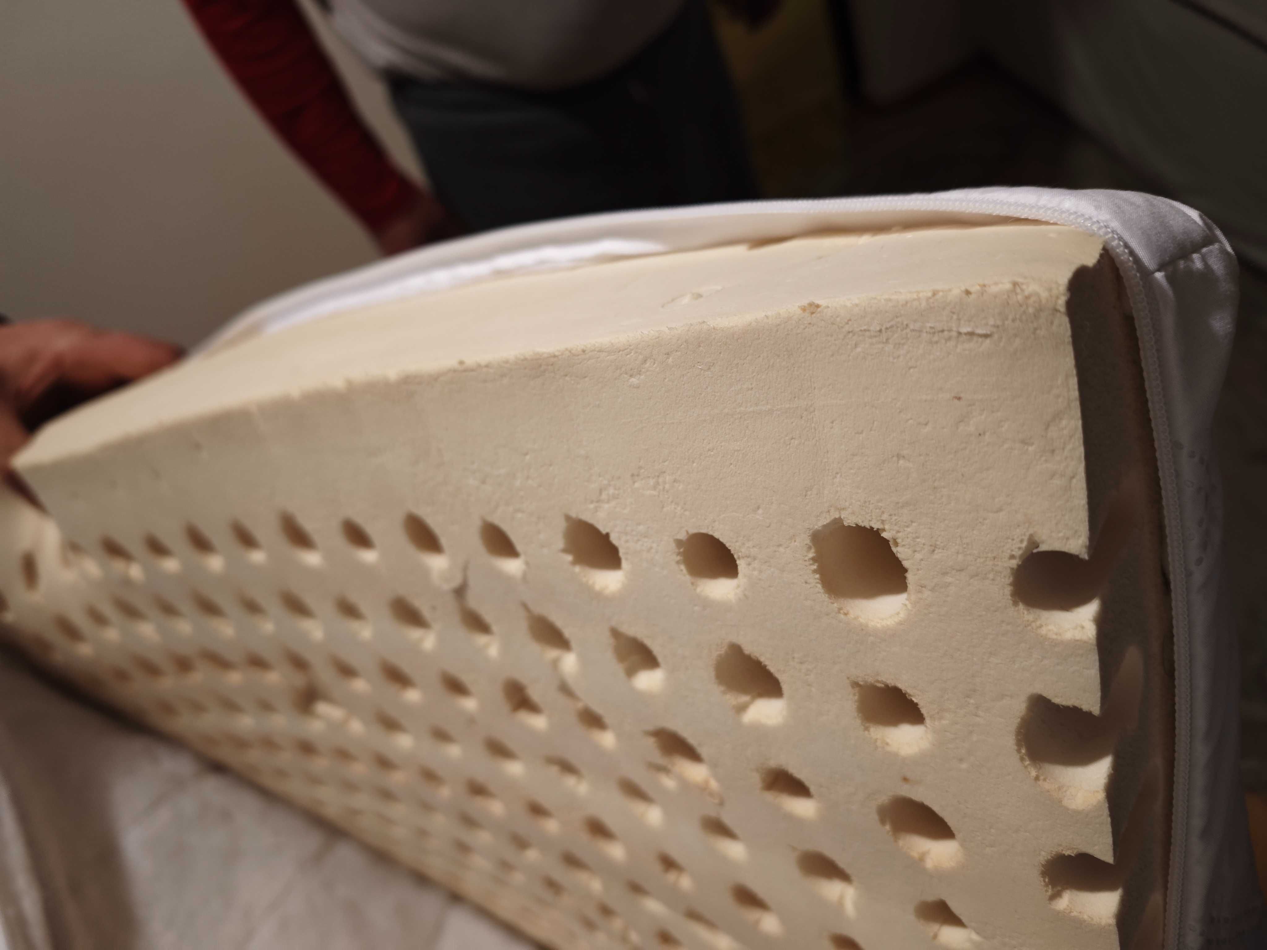 Łóżeczko woodies 70x140 z  materacem lateksowym