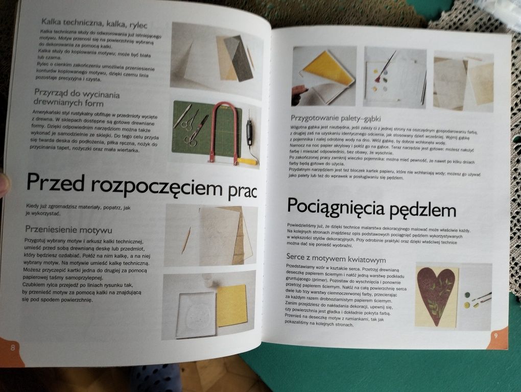 Książka : Decoupage w stylu rustykalnym