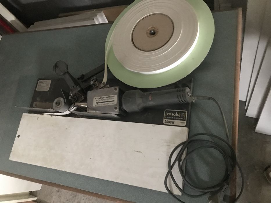 Orladora de carpintaria  com mesa