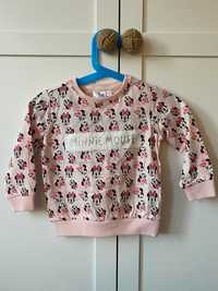 Nowa bluza dla dziewczynki Minnie Myszka Cool Club 80 Smyk
