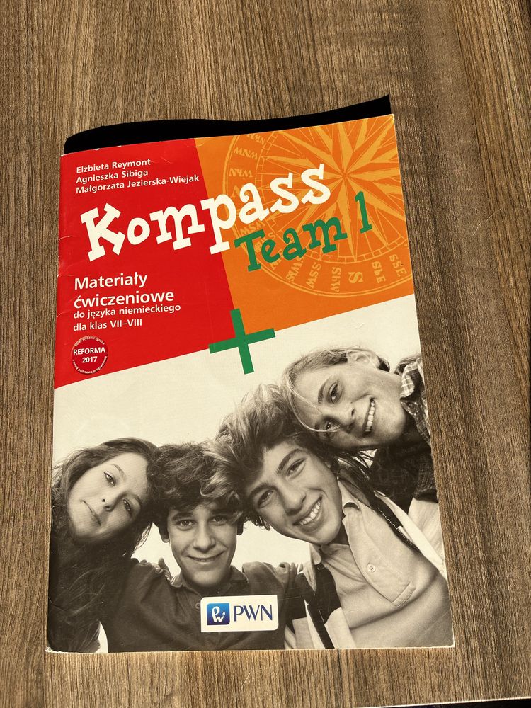 Kompass Team 1- ćwiczenia do języka niemieckiego