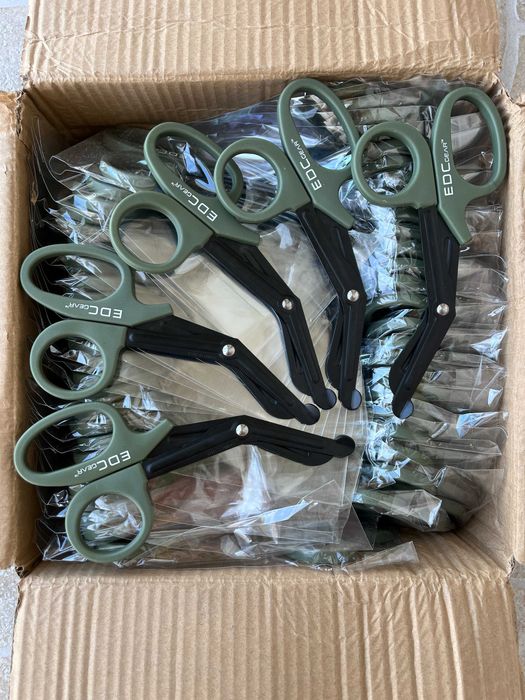 Якісні Ножиці тактичні EDC 18.3 см атравматичні медичні Оригінал!