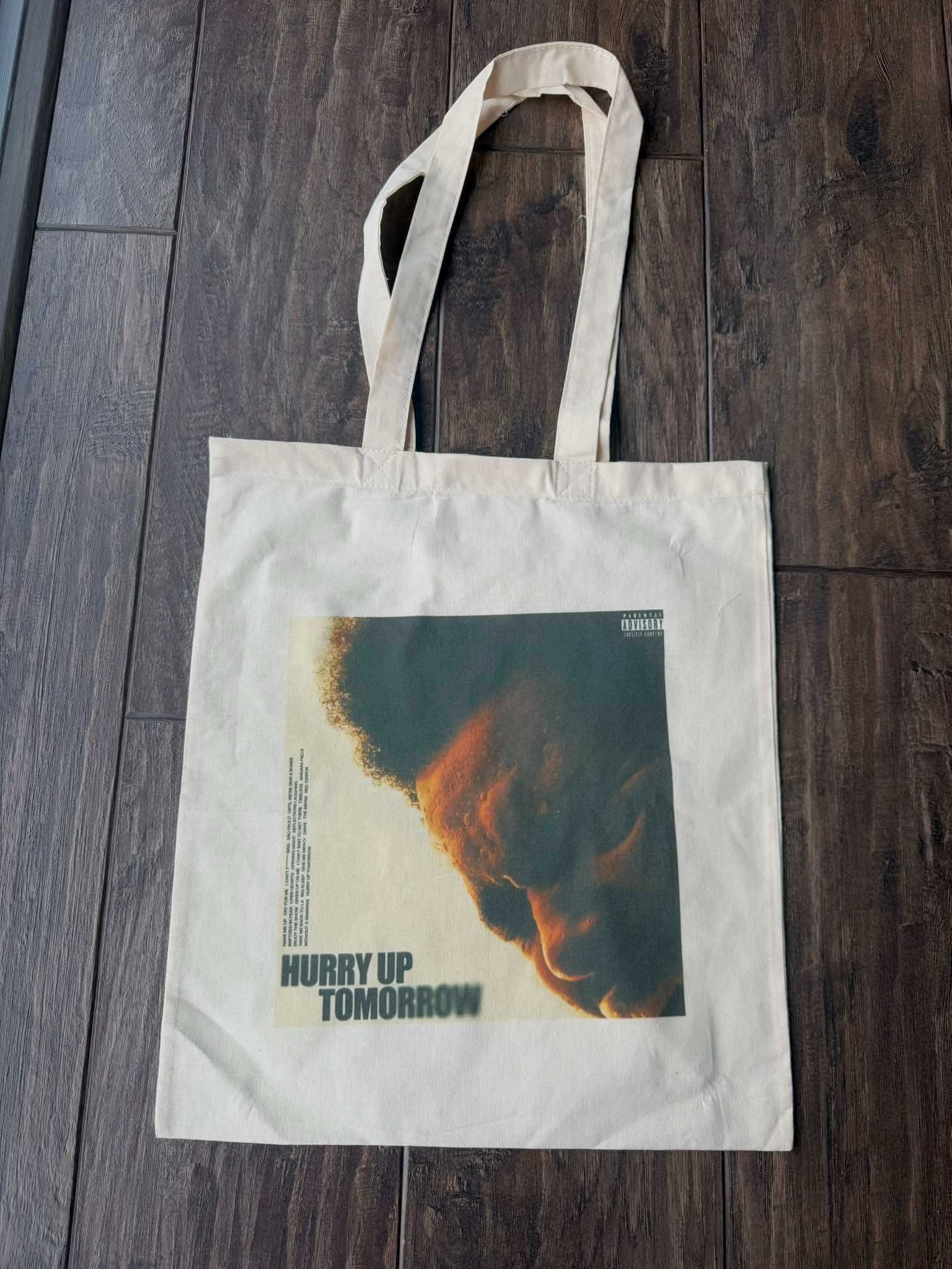 Torba tote bag the weeknd beige
