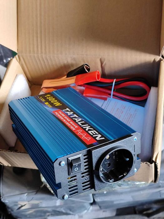 Інвертор Чистий синус TATALIKEN  1600W з 12V на 220V Foval