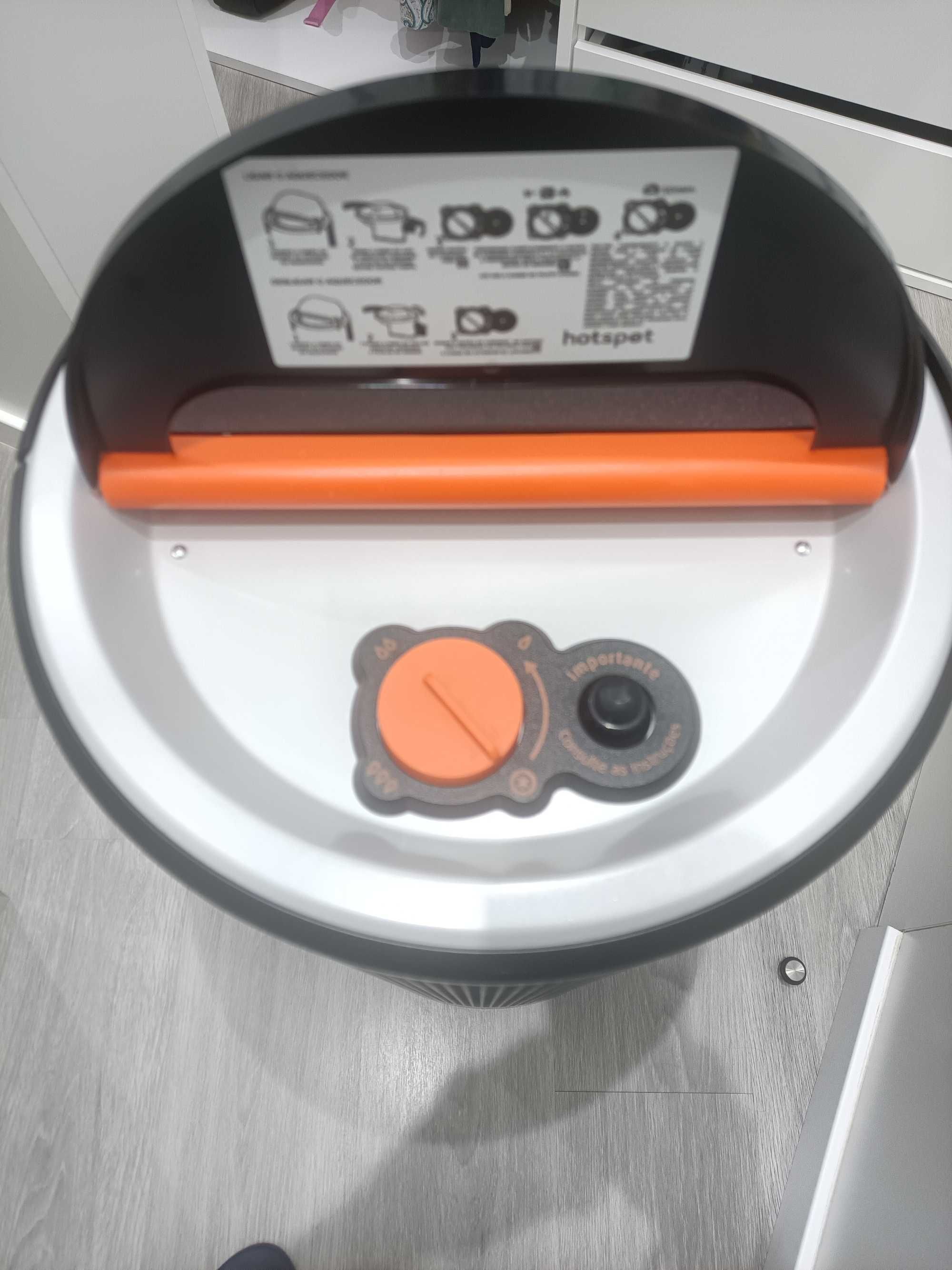 Aquecedor a gás com botija