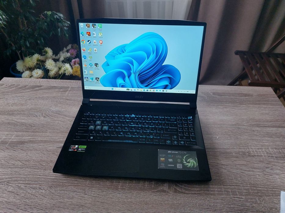 Як новий MSI RTX 4050 144Гц 512 SSD 16 DDR5 два слоти