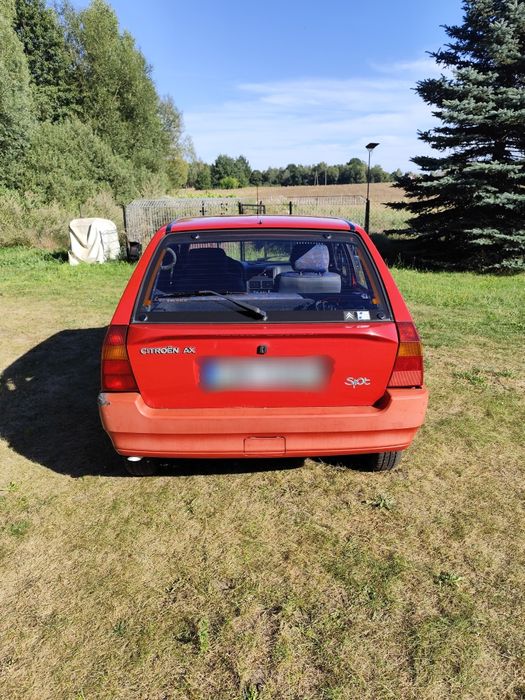 Citroen AX 1.0 Benzyna Mały przebieg Ważny przegląd i OC