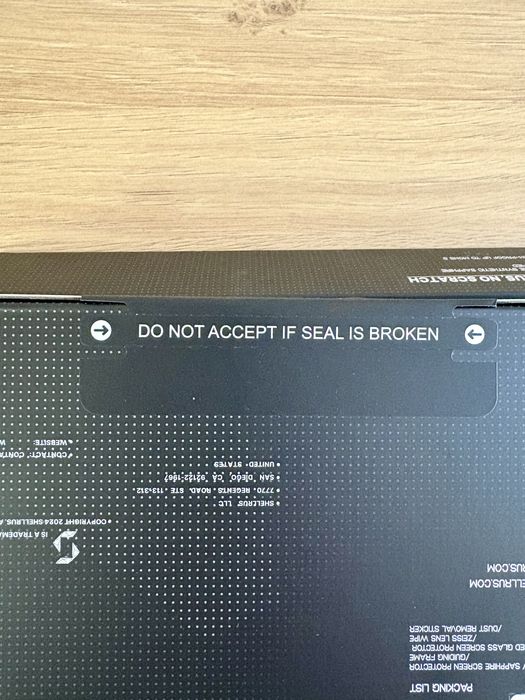 Преміальне Сапфірове Скло Shellrus для Iphone 16 Pro