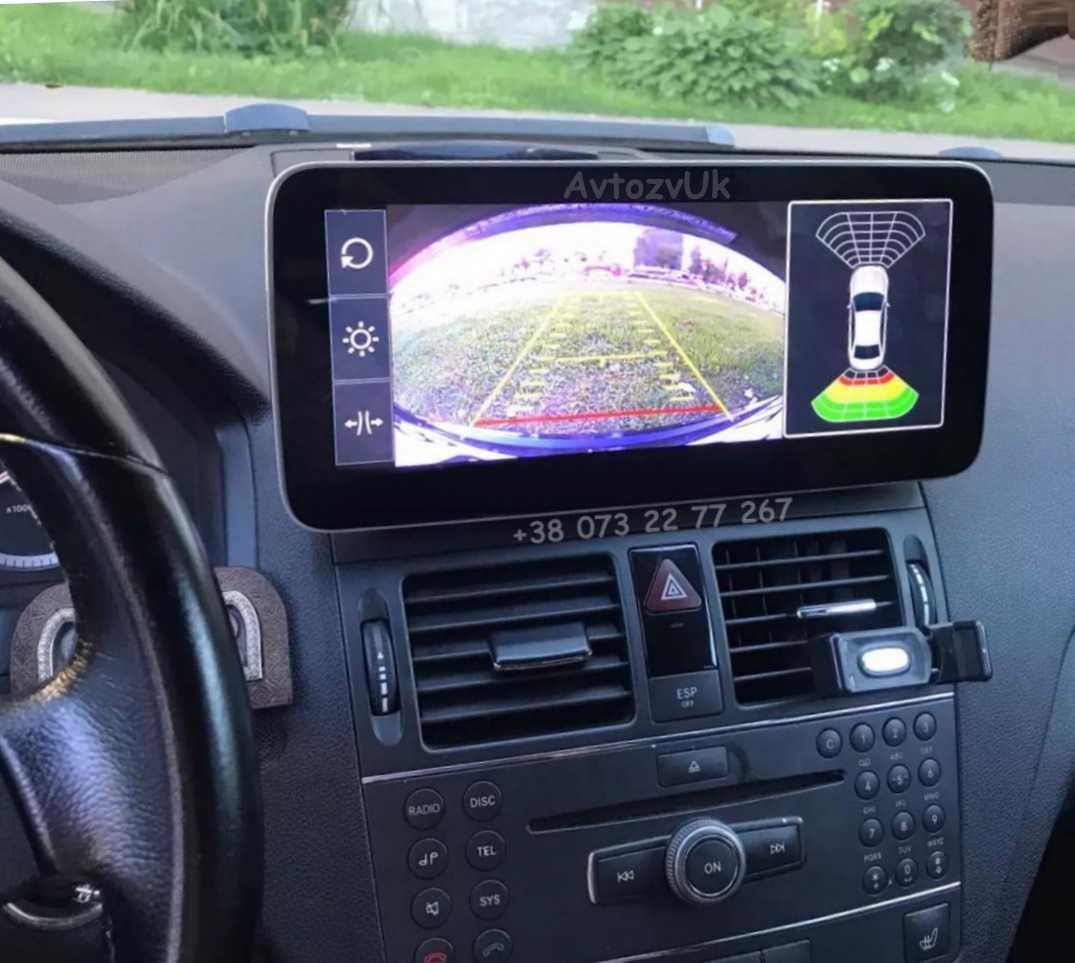 Дисплей w204 s204 MERCEDES C-class NTG GPS магнитола CarPlay Android