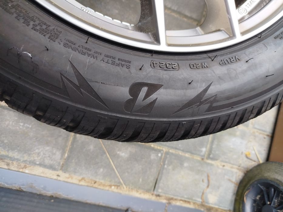 Koła zimowe alufelgi X12 7,5x17 ET30 5x112 BMW MINI 225/55 R17