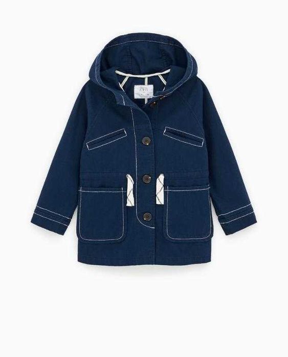 Парка, демисезонная курточка Zara, 8 лет