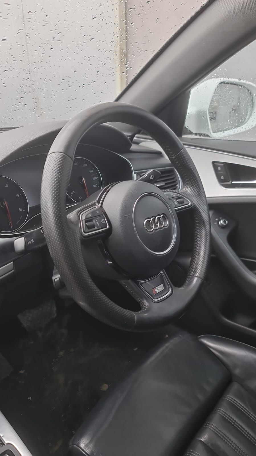 Wnętrze skóry s line Audi a6 c7 s line sedan
