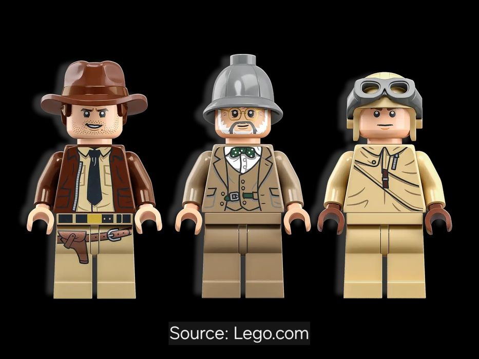 ENVIO GRATIS-LEGO 77012 Fighter Plane Chase (Indiana Jones)