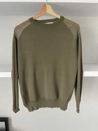 Bluza sweter khaki Zara S