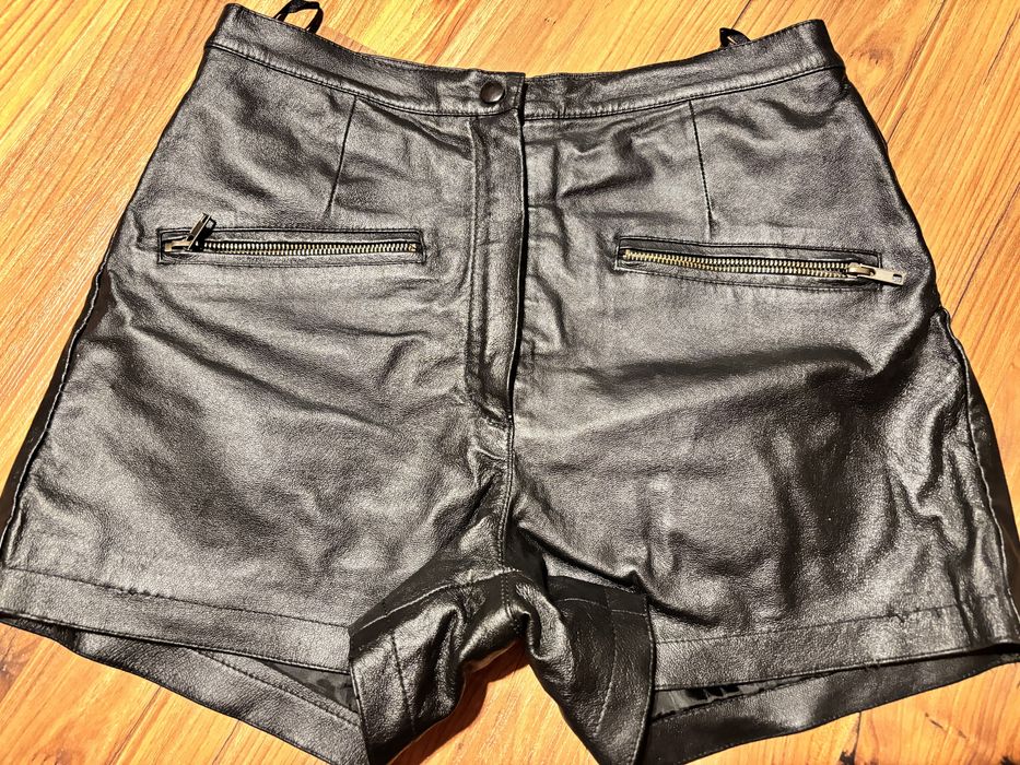Skórzane spodenki,skóra naturalna