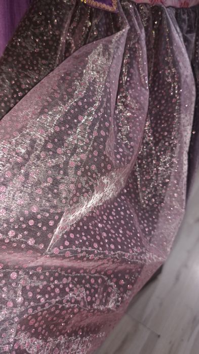 Sukienka królowa księżniczka bal przebierańców 134/140