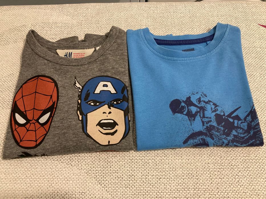 Bluzki H&M, Lupilu, z długim rękawem, longsleeve, rozm. 98/104