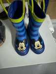 Galochas azuis Mickey tamanho 23