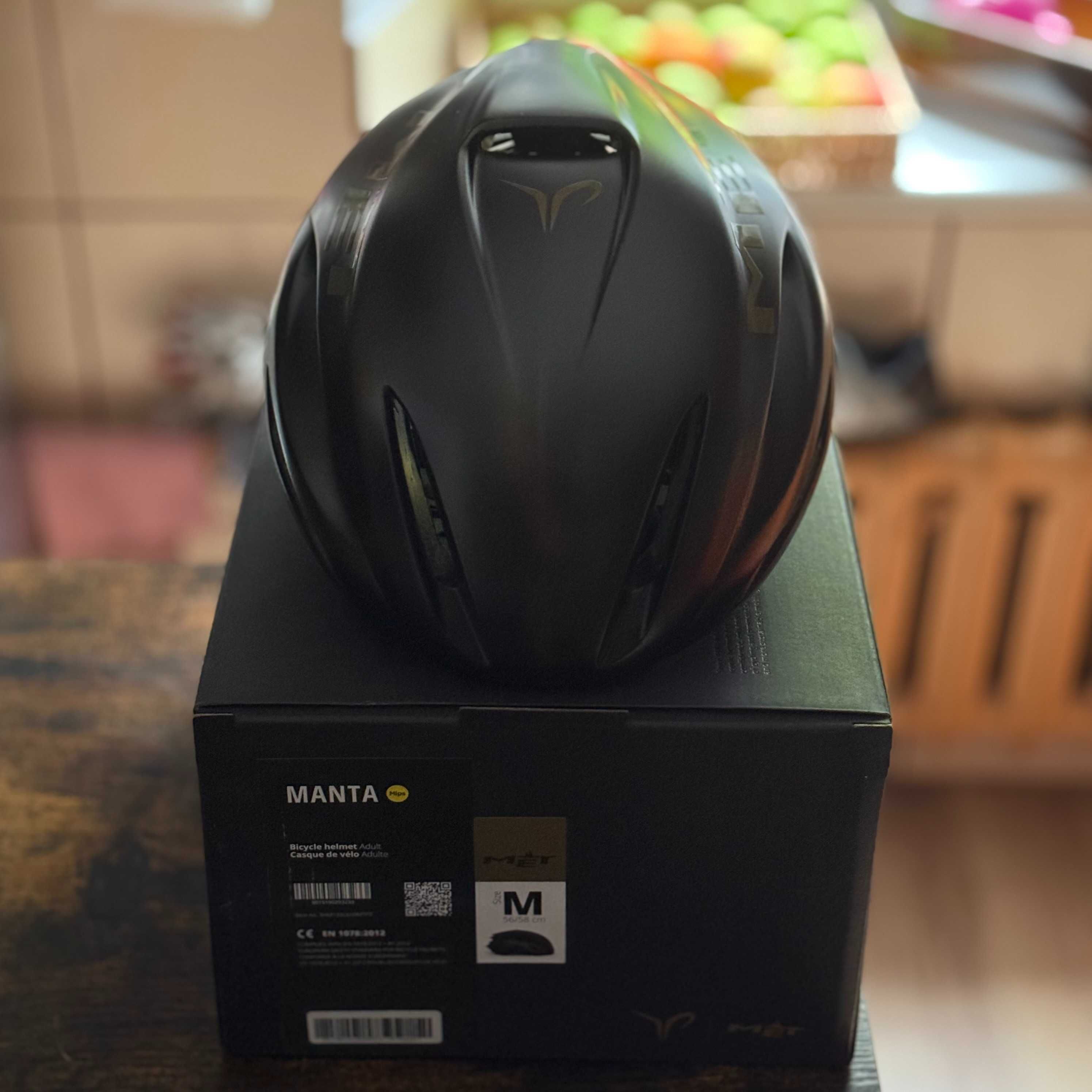 Kask rowerowy MET Manta MIPS Tadej Pogacar black M