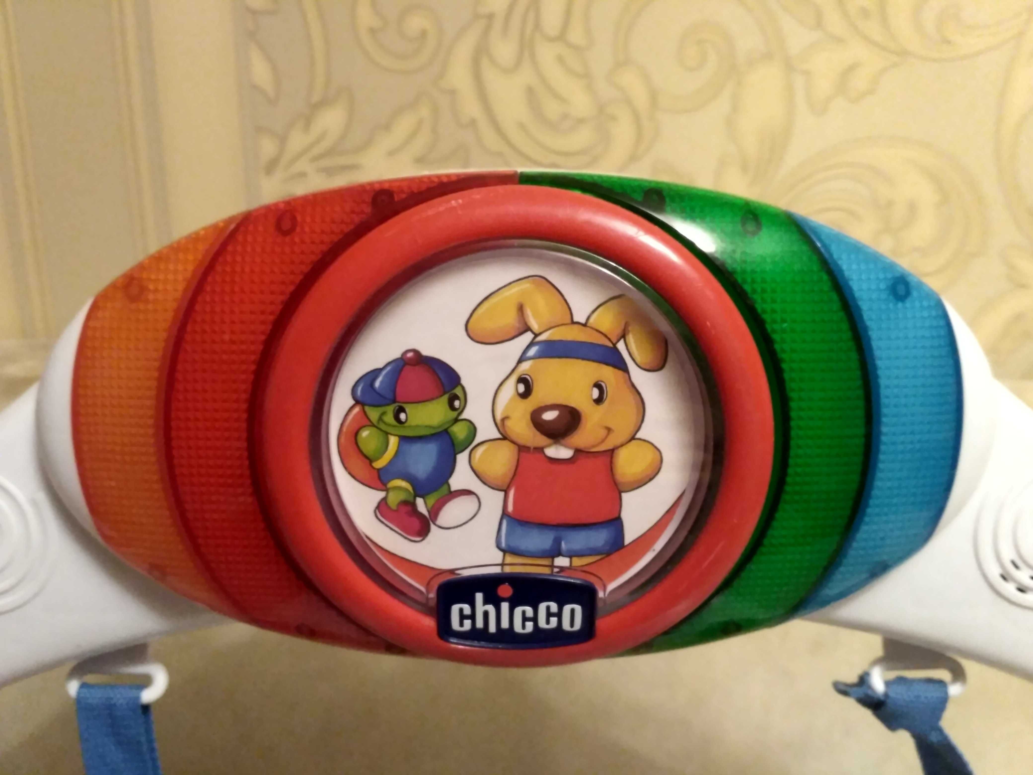 Музыкальный интерактивный развивающий центр коврик Chicco