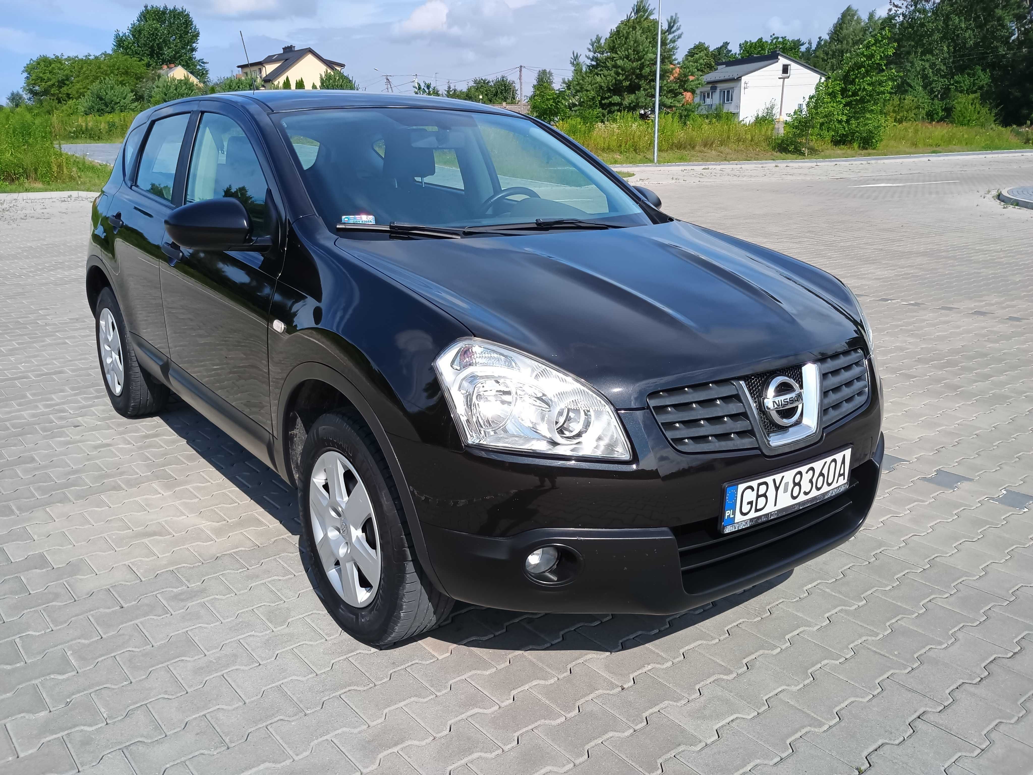 Nissan Qashqai Visia 1.6 benzyna 155 tys km klimatyzacja