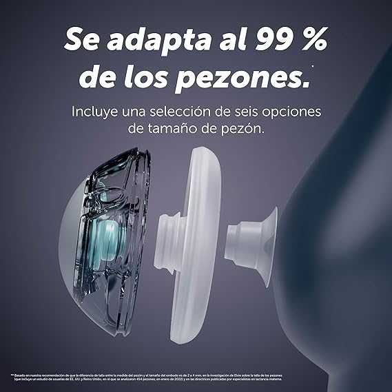 Elvie Stride 2 – Bomba Tira-Leite Elétrica (Smart, Soft-Silicone)
