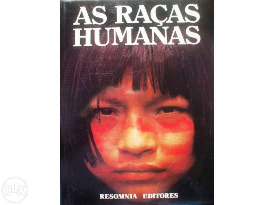 Colecção de 4 livros sobre as raças humanas